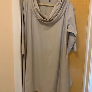Pale grey tunic